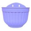 Wall Hanging flower pots planters - Purple