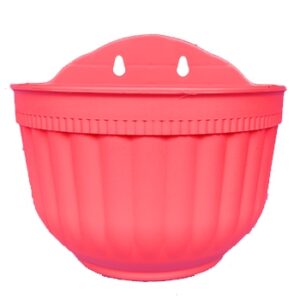 Wall Hanging flower pots planters - Red