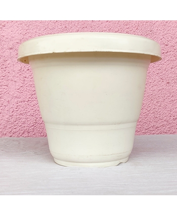 Shera Premium Quality Pot - White colour