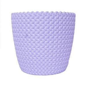 Table Top Plastic Pot - Purple