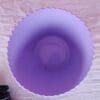 Table Top Plastic Pot - Purple inside