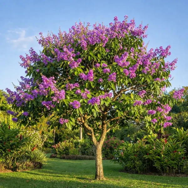 Buy Lagerstroemia speciosa, Pride of India (Jarul) Common Crape Myrtle - Plant - online - Nursery Nisarga