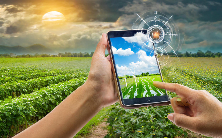 Technology influncing climate change.