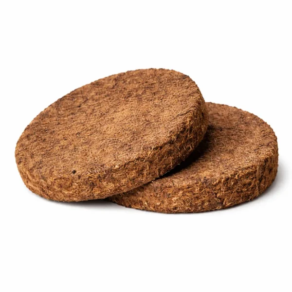 Buy Organic Cow Dung Cake (Big Size) - set of 5 from Nursery Nisarga