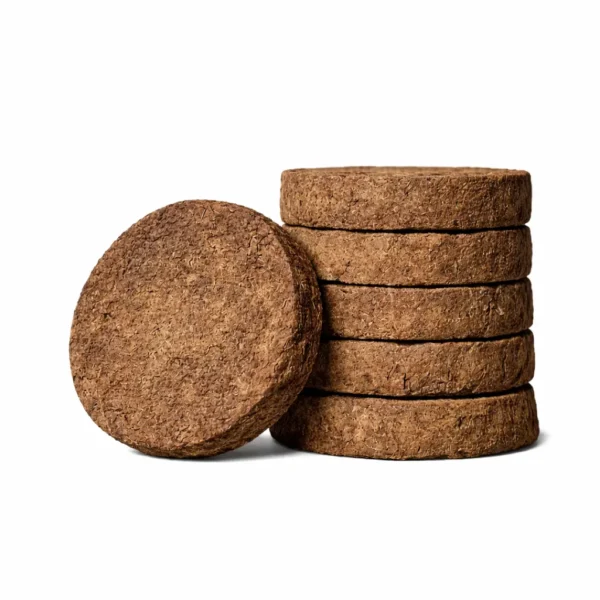 Buy Organic Cow Dung Cake (Big Size) - set of 5 from Nursery Nisarga