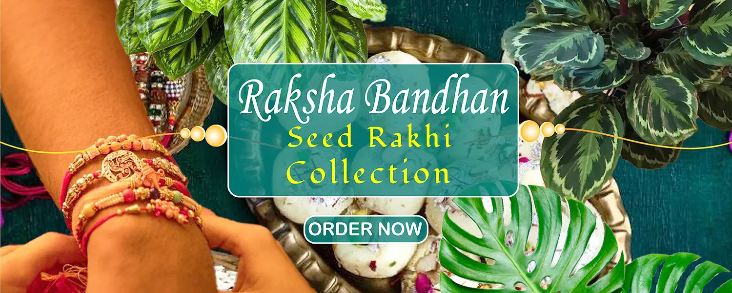 Raksha Bandhan "Seed Rakhi collection"