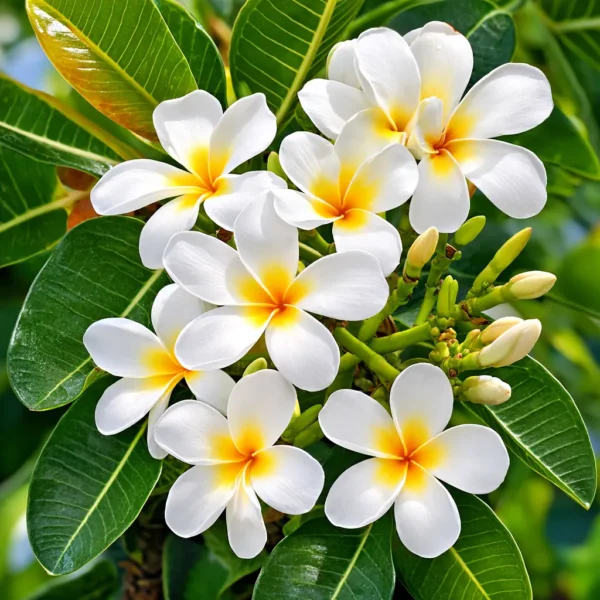 Buy White Champa - Plumeria Alba (White) Plant From Nursery Nisarga