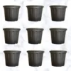 Buy Versatile Black Gardening Pots (Multiple sizes) Online at Nursery Nisarga