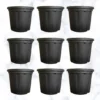 Buy Versatile Black Gardening Pots (Multiple sizes) Online at Nursery Nisarga