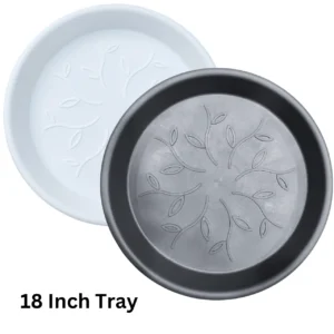 Buy online Harshdeep premium Plastic Tray "18 inch" from Nursery nisarga