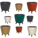 Buy Harshdeep Premium "Lagos Eco" Planter - Set of 4 From Nursery Nisarga