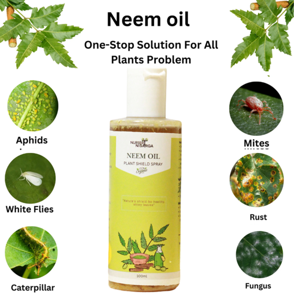Buy neem oil- 100ml from nursery nisarga