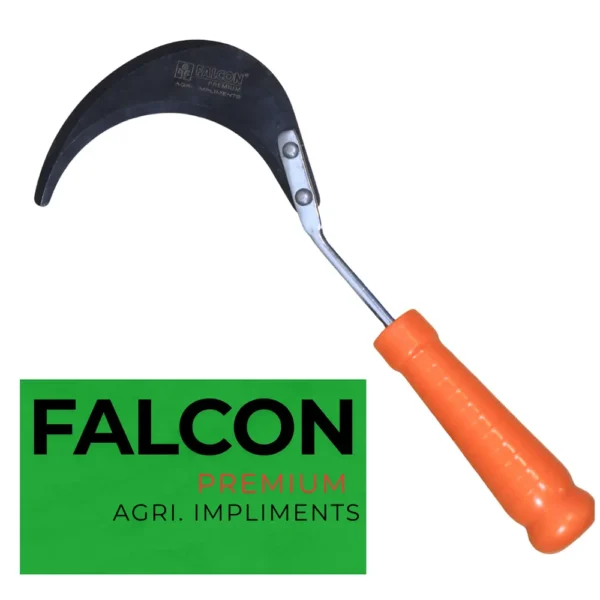 Falcon premium quality hasiya with Plastic Grip "Sickle"