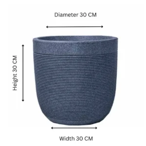 Buy online Harshdeep Premium Milano Short Planters from Nursery Nisarga