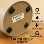 Buy online Harshdeep Premium Valencia With Wheels Planters from Nursery Nisarga