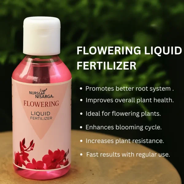 Buy Flowering Liquid Fertilizer from nursery nisarga