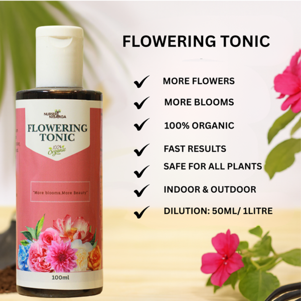 Buy Flowering Liquid Fertilizer from Nursery Nisarga
