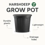 Buy Harshdeep Grow Planter (Multiple Sizes) from Nursery Nisarga