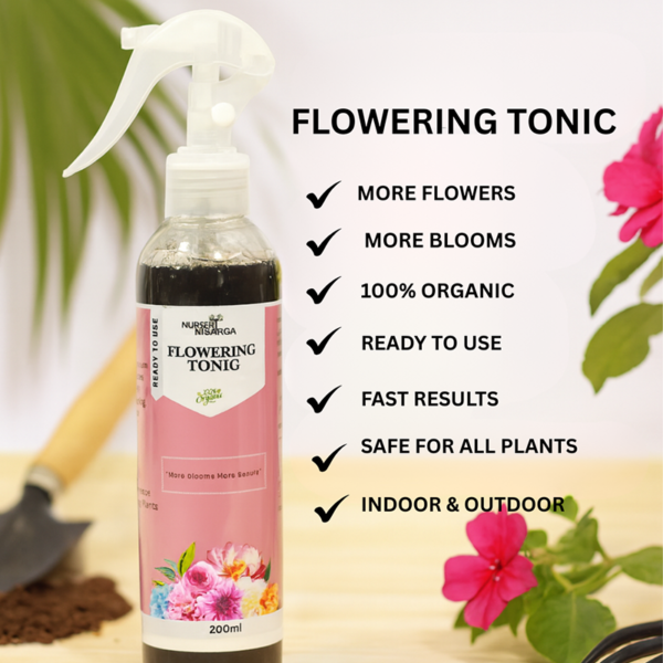 uy Flowering tonic liquid fertilizer “Ready to use”- spray 200ml from Nursey Nisarga
