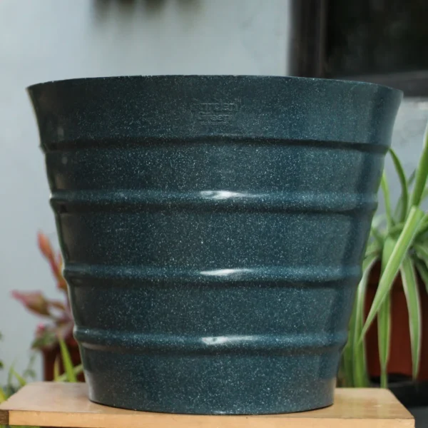 Buy Garden green YRR Rotomold stone finish- Planter from Nursery Nisarga