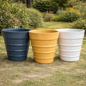 Buy Garden green YRR Rotomold stone finish- Planter from Nursery Nisarga