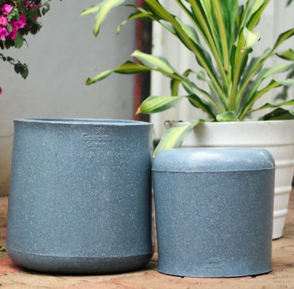 Buy Garden Green DTR Rotomold stone- Planter from Nursery Nisarga