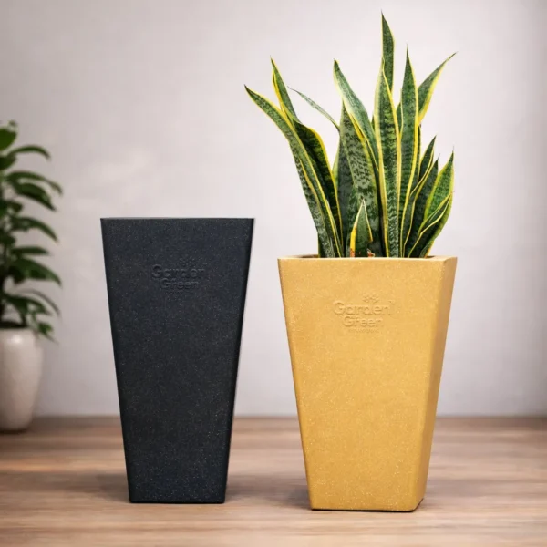 Buy Garden Green ST Rotomold stone- Planter from Nursery Nisarga