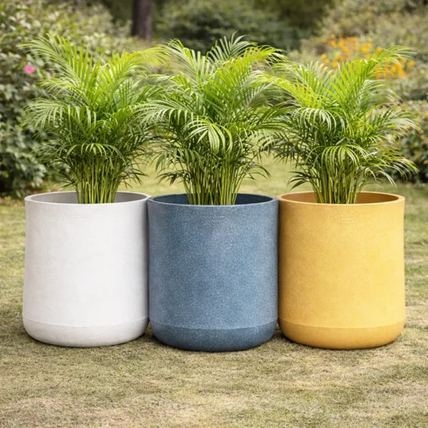 Buy Garden Green DTR Rotomold Stone Finish Planter from Nursery Nisarga