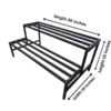 Buy Garden Green "Two-step stand " planter pot stand from Nursery Nisarga