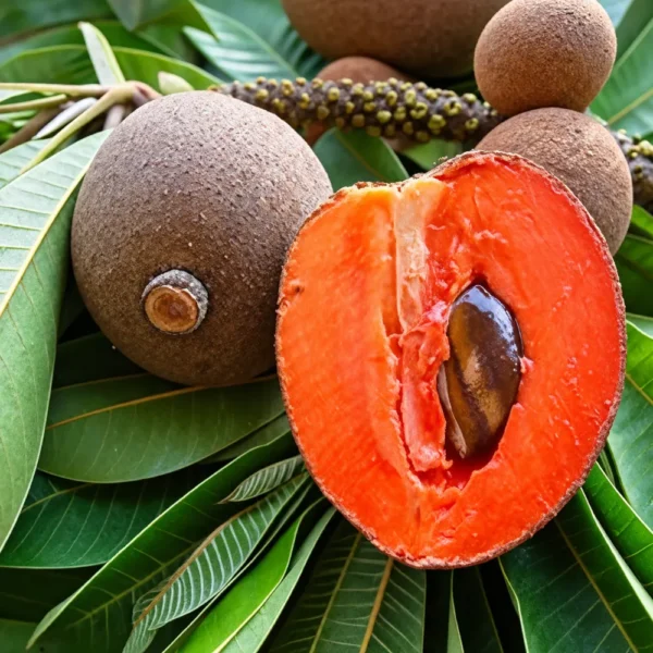 Buy Red Chiku (Manilkara Zapota) “Red Sapota” – Plant from Nursery Nisarga