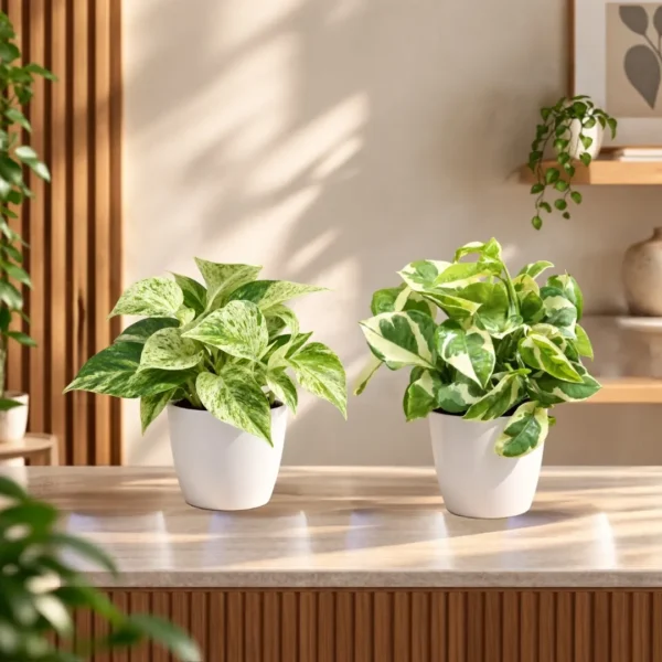 Buy Festive Decor Pothos Plant Combo from Nursery Nisarga