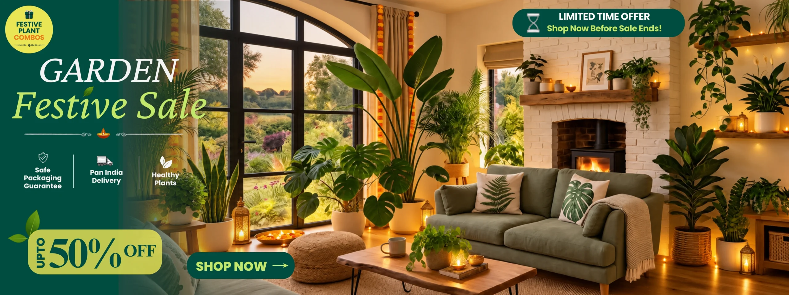 Shop Plants Online at Nursery Nisarga with Up to 50% Off on Garden and Plant Collections.