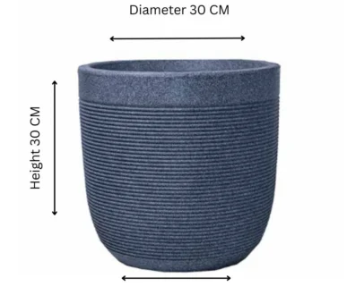 Buy online Harshdeep Premium Milano Short Planters from Nursery Nisarga